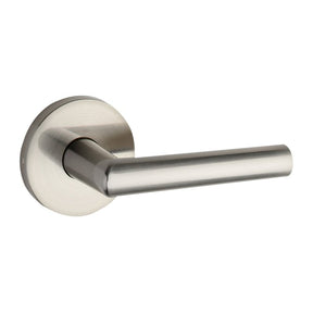 Taymor Professional Cross Flow 34-FV009034SN Passage Square Rose Leverset, Lever Handle, Metal, Satin Nickel