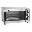 Hamilton Beach 31401 Toaster Oven, 1100 W, 4-Slice, Dial Control, Stainless Steel