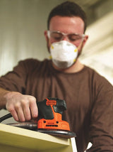 Black+Decker MOUSE BDEMS600 Electric Detail Sander, 1.2 A, 14000 rpm No Load