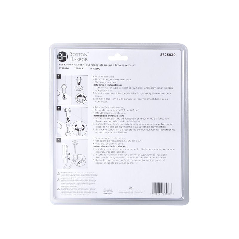 SIDE SPRAY SET CHROME