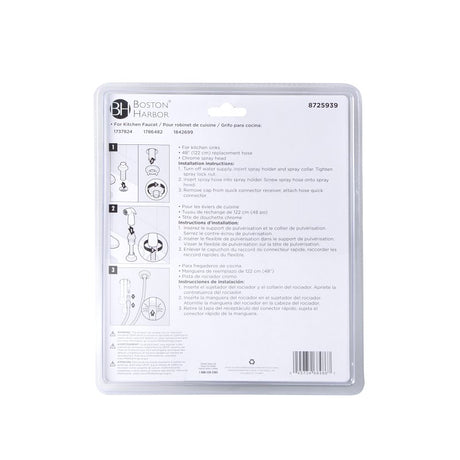 SIDE SPRAY SET CHROME