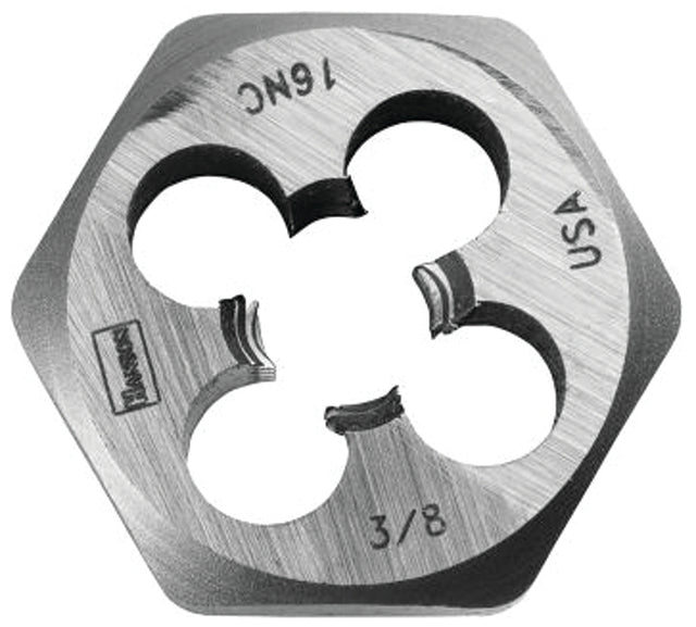 Irwin Hanson 9439 Machine Screw Die, 7/16-14 Thread, UNC Thread, Right Hand Thread, HCS