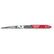 Milwaukee AX 48-00-5233 Reciprocating Saw Blade, 12 in L, 3 TPI, Carbide Cutting Edge