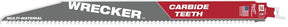 Milwaukee The WRECKER 48-00-5243 Reciprocating Saw Blade, 12 in L, 6 TPI, Carbide Cutting Edge