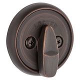 Kwikset 78011PSMTRCALRCS Deadbolt, Different Key, Steel, Venetian Bronze, 2-3/8, 2-3/4 in Backset, K3, SMT Keyway
