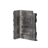 DuraKwik Stone 310YHC Siding Corner, 13 in L, 10 in W, 4 in Thick, Interlocking Edge, Stacked Stone Profile