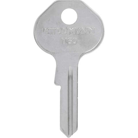 HILLMAN Padlock Universal Key Blank Single, Pack of 10