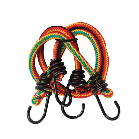 Coghlan's Multicolored Bungee Stretch Cord 20 in. L X 0.315 in. 99 lb 2 pk