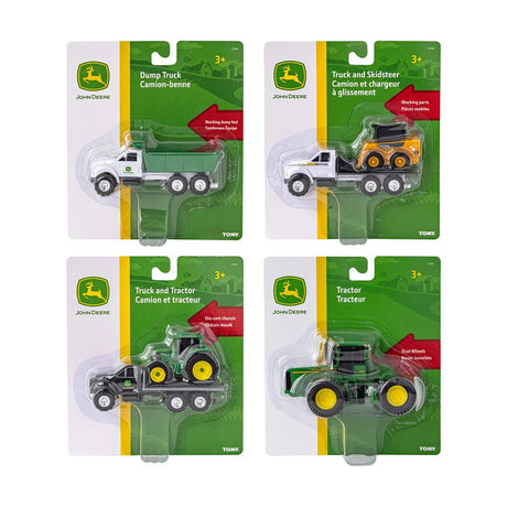 John Deere Toys 37308 Big Equipment Assortment, 3 Years and Up