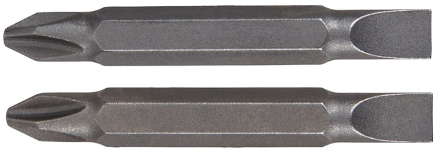 Irwin 3535252C Screwdriver Bit, #2 to 10 Drive, Phillips, Slotted Drive, 1/4 in Shank, Hex Shank, 2-3/8 in L, Steel