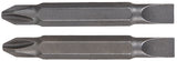 Irwin 3535252C Screwdriver Bit, #2 to 10 Drive, Phillips, Slotted Drive, 1/4 in Shank, Hex Shank, 2-3/8 in L, Steel