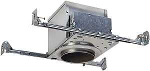 Halo E4ICATSB Recessed Housing, 8 in L x 5-1/4 in W x 5-1/2 in H Dimensions, New Construction, Aluminum