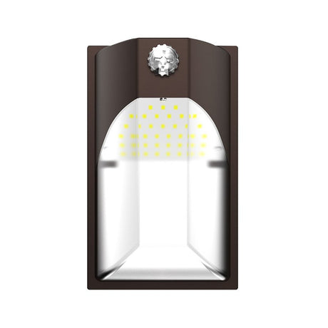 Halo EWP Series EWP15FSDBZ Entry Wall Pack, 12 W, 120 V, LED, 1659 Lumens, 5000 K, Polycarbonate