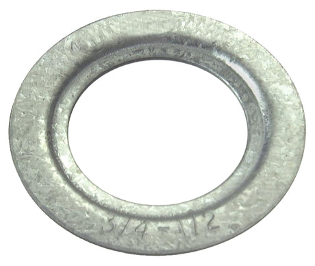 Halex 96841 Rigid Reducing Washer, 1-1/4 x 1/2 in, 2.18 in OD, Steel