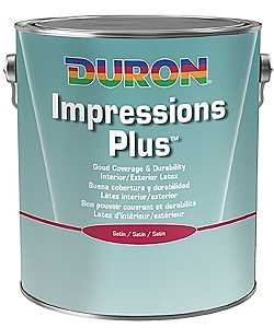 Duron DU20W1051-16 Paint, Satin Sheen, White, 1 gal, 350 to 400 sq-ft/gal Coverage Area, Pack of 4
