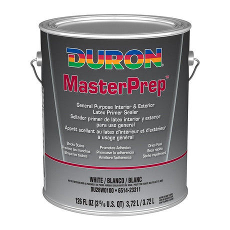 Duron MasterPrep DU28W0100-16 Interior Primer, Pack of 4
