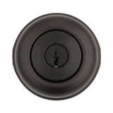 Kwikset 400CV 11P 6AL RCS K3 Entry Knob, Cove, Round, 2-1/2 in L x 2-5/8 in W x 2-5/8 in H Dimensions, Venetian Bronze