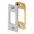 Defender Security E 2483 Lock Plug, 2-3/4 in L, 1-1/8 in W, Steel, Satin Nickel