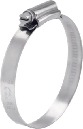 ABA SS Hose Clamps, #60, 10 Pack