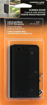 Prime-Line A 151 Door Latch and Pull, 2-1/8 in W, Plastic/Steel