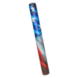 PoolCandy Stars and Stripes Series US1724US Giant-Size American-Flag Pool Noodle, Cylindrical, PVC, Blue/Red/White