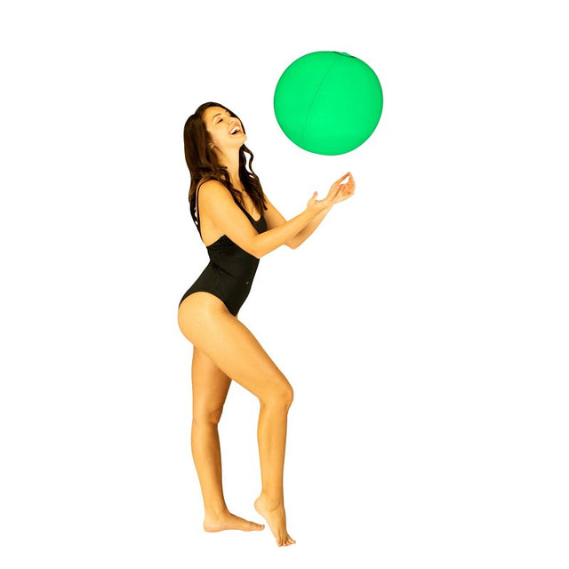 PoolCandy Illuminated IL1220MU Beach Ball, 13-3/4 in Dia