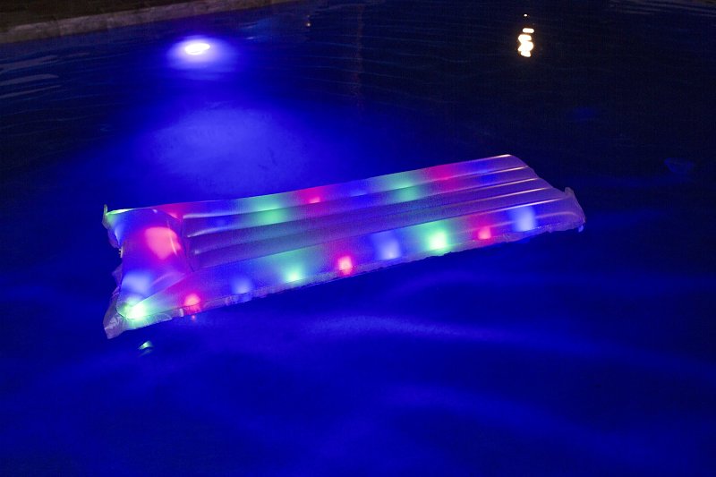 PoolCandy PC4151MU Pillow Pool Raft, PVC, Multi-Color