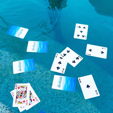 PoolCandy PC3213TBL Game Table, Inflatable Profile, Square, Vinyl, Blue