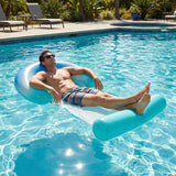 PoolCandy PC1670OM1 Deluxe Mesh Sun Chair, Blue Ombre