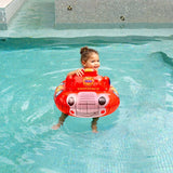 PoolCandy Little Tikes Series LT2722FT Toddler Ride-On Pool Float, Fire Truck, PVC, Red