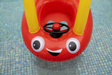 little tikes LT2710F Ride-On, Inflatable Profile, Cozy Coupe Boat, Vinyl, Multi-Color