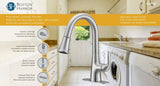 PULL-DOWN LNDRY FAUCET 1H BNIC