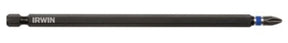 Irwin 1837460 Power Bit, #2 Drive, Phillips Drive, 1/4 in Shank, Hex Shank, 6 in L, S2 Steel, 1/PK