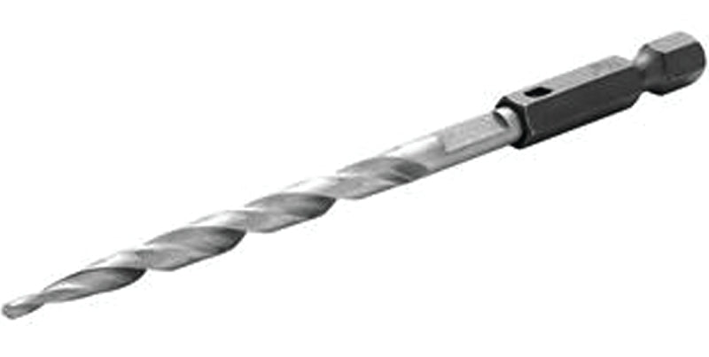 Irwin 1882788 Replacement Drill Bit, 11/64 in Dia, Countersink, Widened Flute, 1/4 in Dia Shank