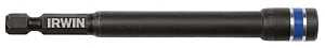 Irwin 1837560 Nutsetter, 3/8 in Drive, Lobular Drive, 4 in L, 1/4 in L Shank, Hex Shank