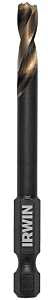 Irwin 1871029 Impact Drill Bit, 7/32 in Dia, 3-3/4 in OAL, Spiral Flute, 1/4 in Dia Shank, Hex Shank