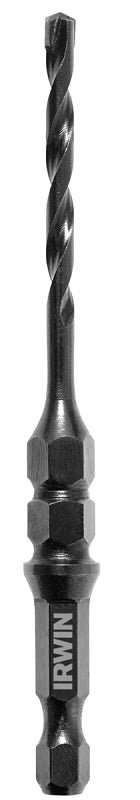 Irwin 1870565 Installer Bit, 5/32 in Dia, 4 in OAL, Spiral Flute, 2-Flute, 1/4 in Dia Shank, Quick Change Shank