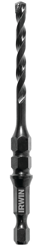 Irwin 1870567 Installer Bit, 3/16 in Dia, 4 in OAL, Spiral Flute, 2-Flute, 1/4 in Dia Shank, Quick Change Shank