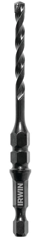 Irwin 1870567 Installer Bit, 3/16 in Dia, 4 in OAL, Spiral Flute, 2-Flute, 1/4 in Dia Shank, Quick-Change Shank