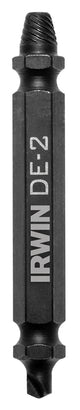 Irwin Impact SCREW-GRIP 1876222 Double End Screw Extractor, #2 Extractor, HSS