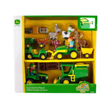 John Deere Toys 34984 Farm Playset, 18 months and Up, Green, Pack of 2