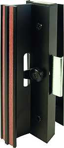 Prime-Line C 1006 Handleset, Aluminum, Anodized, For: 1 to 1-1/2 in THK Glass Sliding Doors