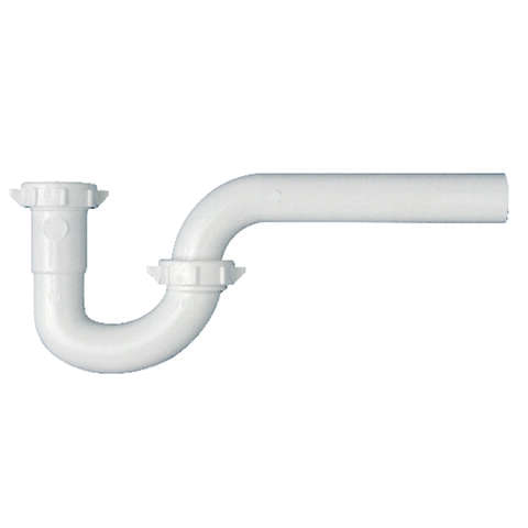Keeney 1-1/4 in. Slip X 1-1/4 in. D Slip Plastic J-Bend 1 pk