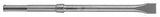 Bosch HS1903 Flat Chisel, 16 in L, 14 in L Flute, 1/2 in Dia Shank, Steel, SDS Plus Shank