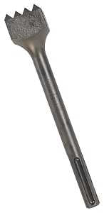 Bosch HS1909 Tooth Head Bushing Tool, 1-3/4 in L Blade, 1-3/4 in W Blade, 16-Teeth, Steel Blade, Steel Handle