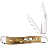 Case 048 Pocket Knife, 5220 Stainless Steel Blade, 2-Blade