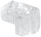 Prime-Line U9003 Mirror Clip, For: 1/4 in Thick Glass, Acrylic, Clear, 6/PK