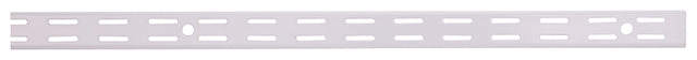 ProSource 25202PHL Shelf Standard, 2 mm Thick Material, 1 in W, 25-1/2 in H, Steel, White