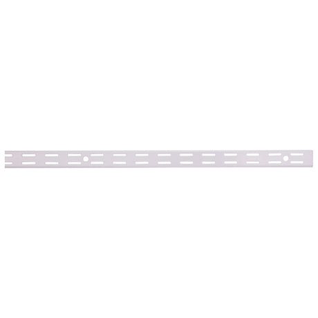 ProSource 25202PHL Shelf Standard, 2 mm Thick Material, 1 in W, 25-1/2 in H, Steel, White