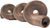 Camco USA 39631 Sewer Hose, 20 ft Extended, 32 in Compressed L, HTS Vinyl, Brown, Pack of 3